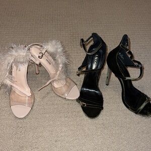 Two pair of heels